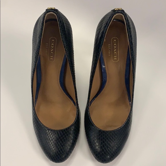Black heels by Coach! - Picture 2 of 5